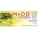 Paczka etykiet na miód lipowy (100szt) - wzór E13