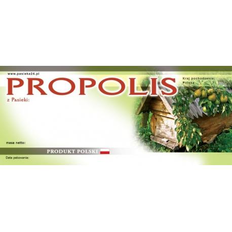 Paczka etykiet na propolis (50szt) - wzór EPRO1