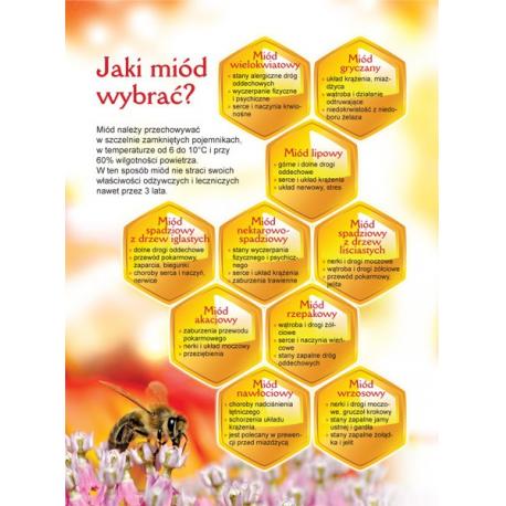 Ulotka "Jaki miód wybrać?" (20 szt) - wzór U71