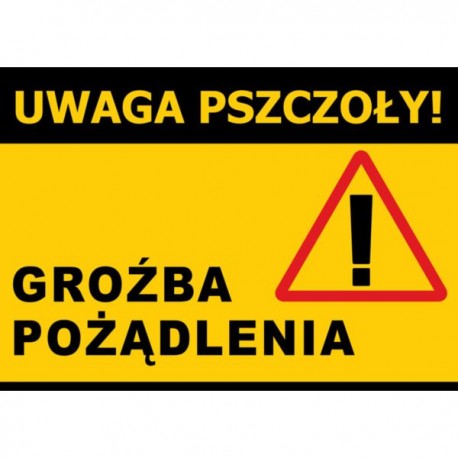 Średnia tablica ostrzegawcza - wzór F231
