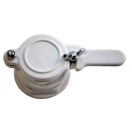 Zawór plastikowy 6/4" ( z nakrętką )